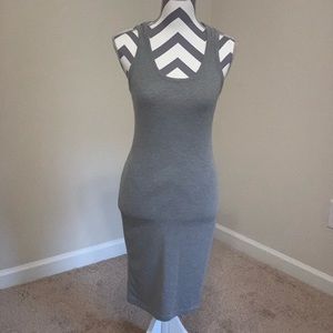 Grey tank dress